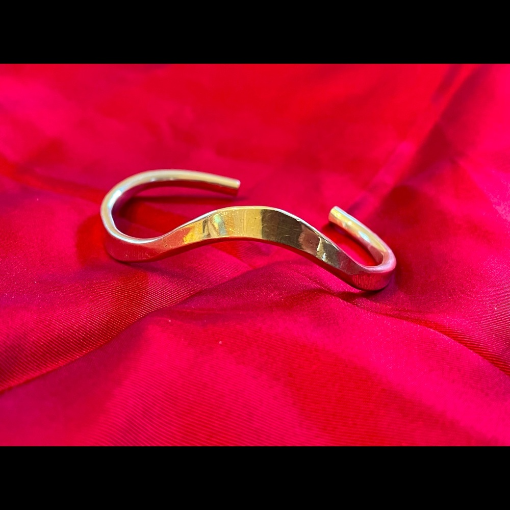 Solid Sterling Silver Cuff - image 3